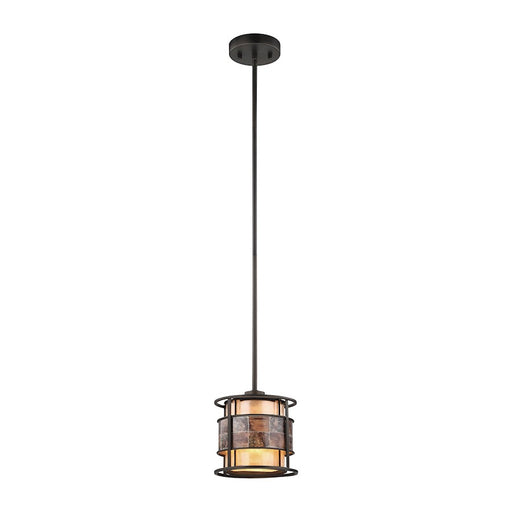 ELK Lighting Tremont 1-Light Mini Pendant, Bronze/Brown, Adapter