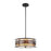ELK Lighting Tremont 3-Light 18" Chandelier, Bronze/Brown