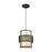 ELK Lighting Beckley 1-Light 10" Mini Pendant, Bronze
