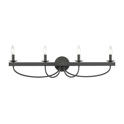 ELK Lighting Williamson Vanity Light, Black