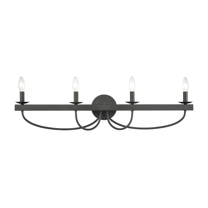 ELK Lighting Williamson Vanity Light, Black