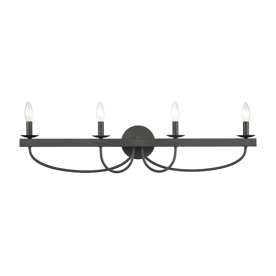 ELK Lighting Williamson Vanity Light, Black