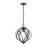 ELK Lighting Daisy 4-Light Pendant, Midnight Bronze/Clear Glass