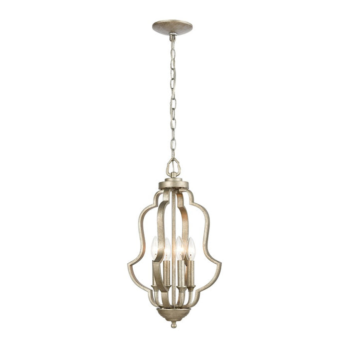 ELK Lighting Lanesboro Pendant, Dusted Silver