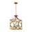 ELK Lighting Wembley Chandelier, Antique Gold
