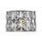 ELK Lighting Tessa 1-Light Wall Sconce, Chrome/Clear Crystal