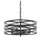 ELK Lighting Vorticy Chandelier, Oil Rubbed Bronze/Metal Cage