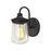 ELK Lighting Hamel 1-Light Wall Sconce, Bronze/Clear Seedy Glass