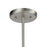 ELK Lighting Carthage 6-Light Chandelier, Satin Nickel