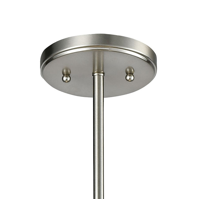 ELK Lighting Carthage 6-Light Chandelier, Satin Nickel