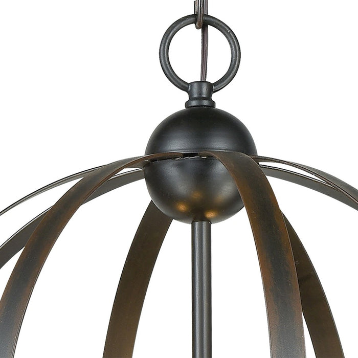 ELK Lighting Duvoux Chandelier, Oil Rubbed Bronze