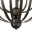 ELK Lighting Duvoux Chandelier, Oil Rubbed Bronze