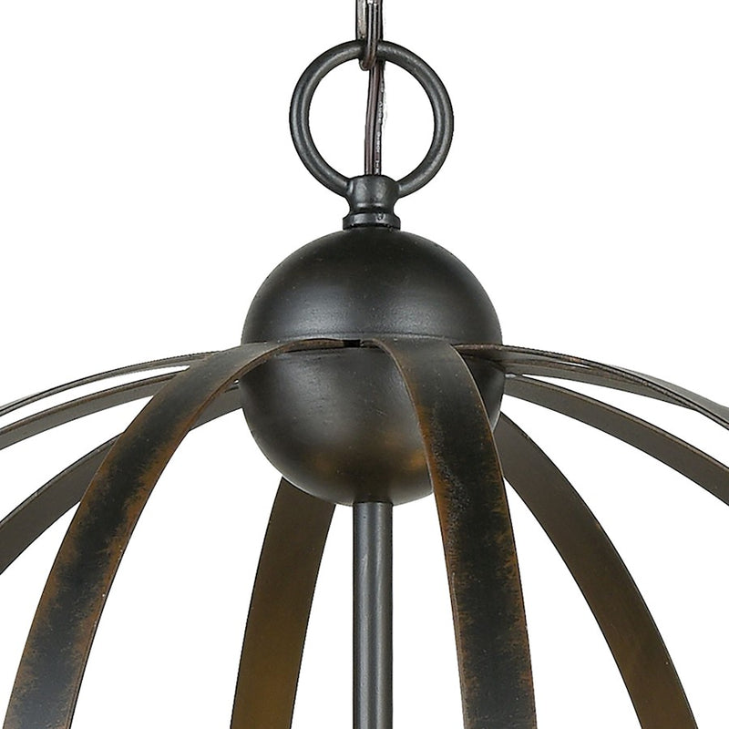 ELK Lighting Duvoux Chandelier, Oil Rubbed Bronze