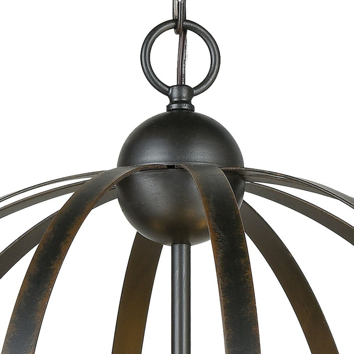 ELK Lighting Duvoux Chandelier, Oil Rubbed Bronze