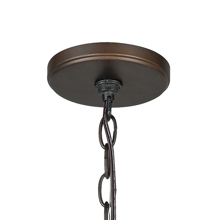ELK Lighting Duvoux Chandelier, Oil Rubbed Bronze