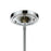 ELK Lighting Beaumont 6-Light Linear Chandelier, Chrome/Clear Crystal