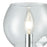 ELK Lighting Emory Wall Sconce Lamp, Chrome/Clear Blown Glass