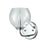 ELK Lighting Emory Wall Sconce Lamp, Chrome/Clear Blown Glass
