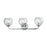 ELK Lighting Emory Vanity Lamp, Chrome/Clear Blown Glass