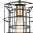 ELK Lighting Dayton 1-Light Mini Pendant, Bronze & Brass/Wire Cage