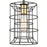 ELK Lighting Dayton 1-Light Mini Pendant, Bronze & Brass/Wire Cage