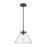 ELK Lighting Mickley 1-Light Mini Pendant, Bronze/Clear