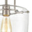 ELK Lighting Jake 1-Light Semi Flush Mount, Seedy Glass