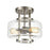 ELK Lighting Rover 2-Light Semi Flush Mount, Clear Glass