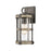 ELK Lighting Crenshaw 1-Light Small Outdoor Sconce, Iron/Gray/Seedy