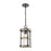 ELK Lighting Crenshaw 1-Light Outdoor Pendant, Iron/Graywood/Seedy