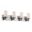 ELK Lighting Adam Lamp, Chrome/White Opal Glass