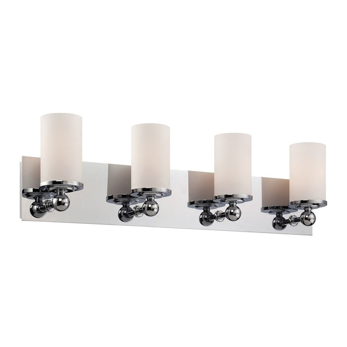 ELK Lighting Adam Lamp, Chrome/White Opal Glass