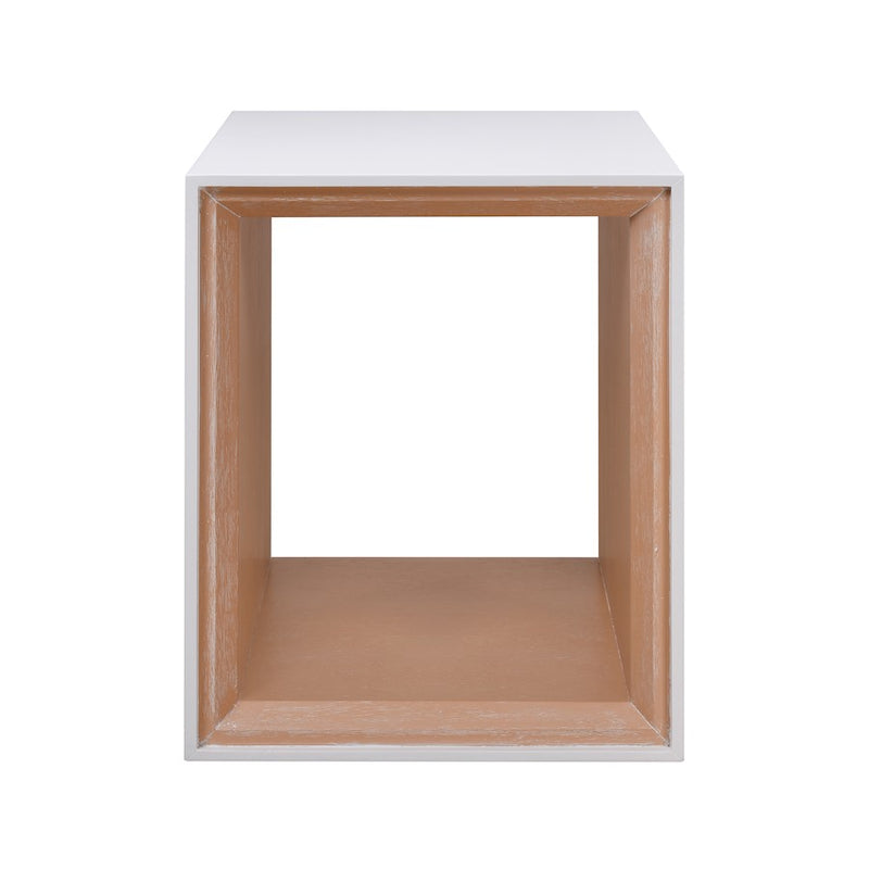 Elk Signature Evans Accent Table, White
