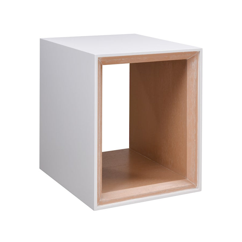 Elk Signature Evans Accent Table, White