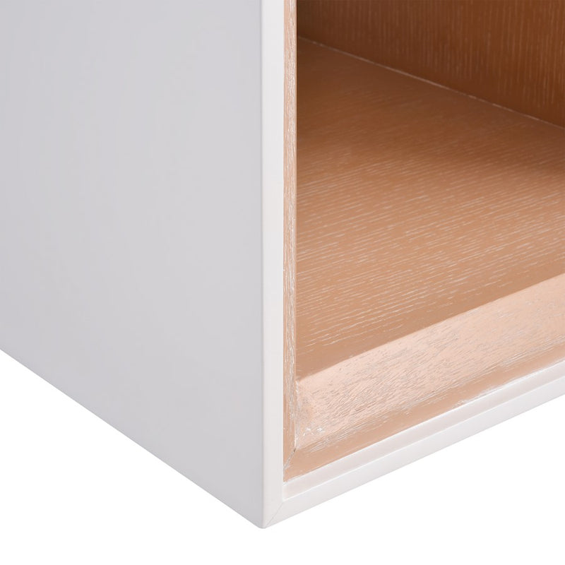 Elk Signature Evans Accent Table, White