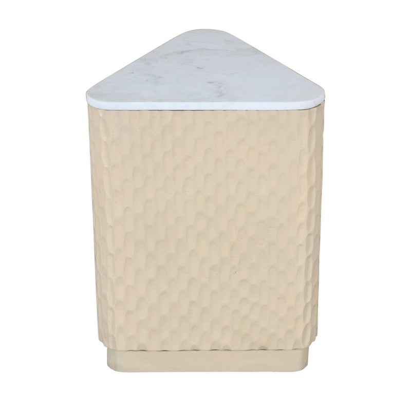 Elk Signature Rugo Accent Table, Light Birch