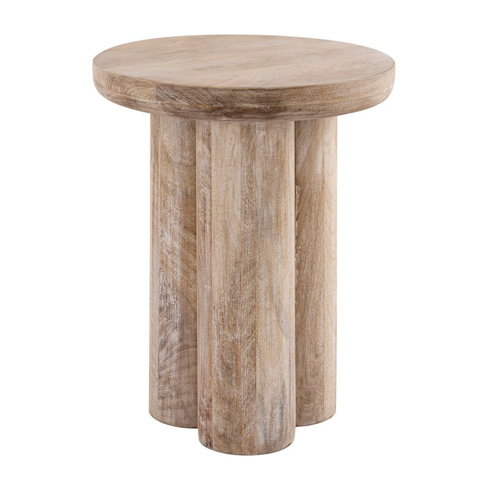 Elk Signature Morris Cerused Accent Table, Natural - H0805-9804