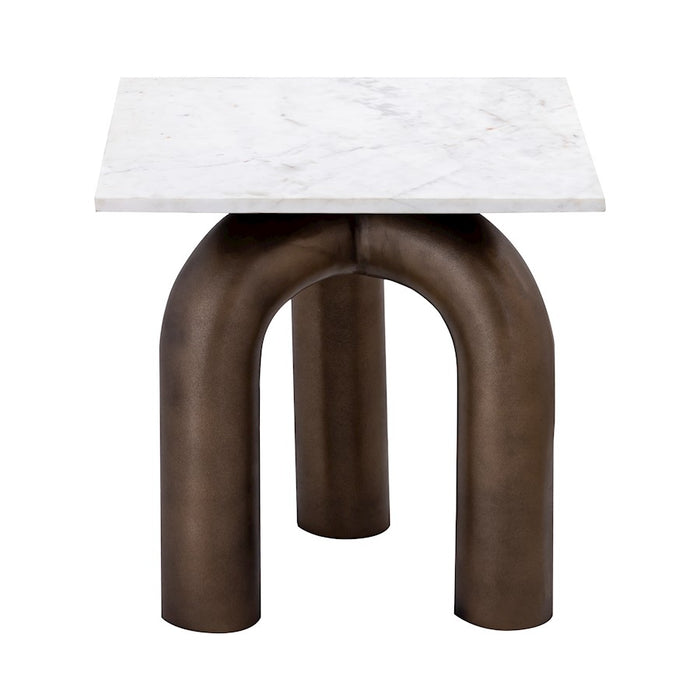 Elk Signature Contour Accent Table, Antique Bronze - H0895-10512