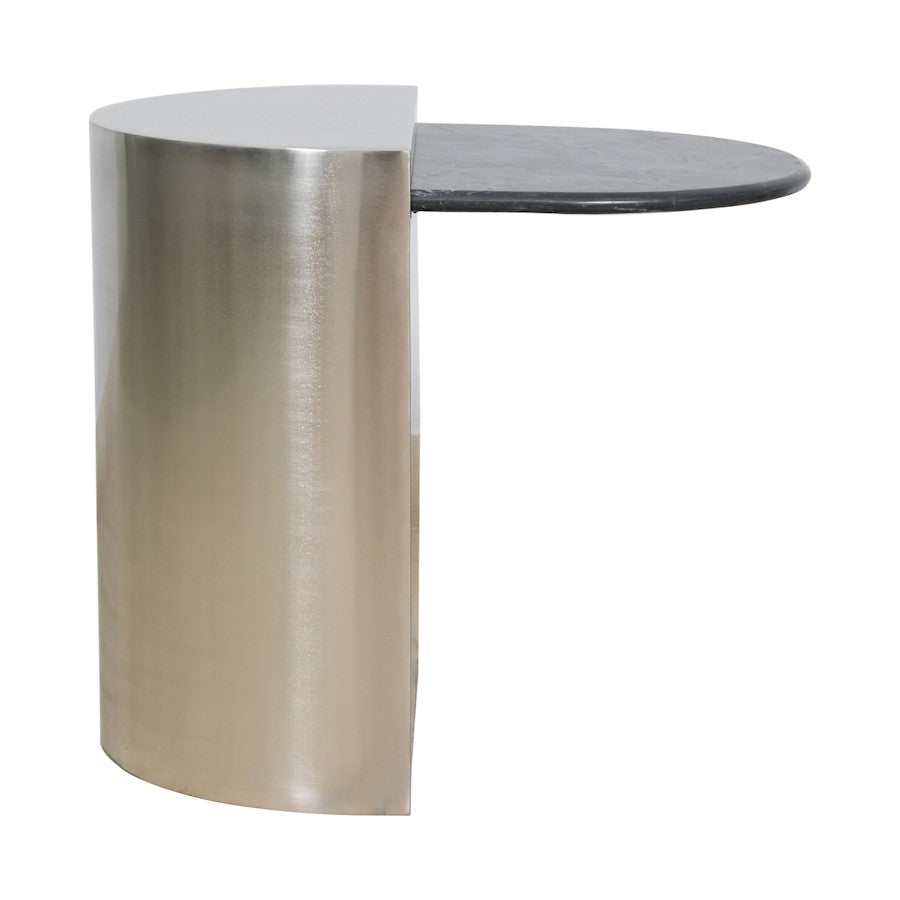 Elk Signature Canter Accent Table, Nickel - H0895-10519