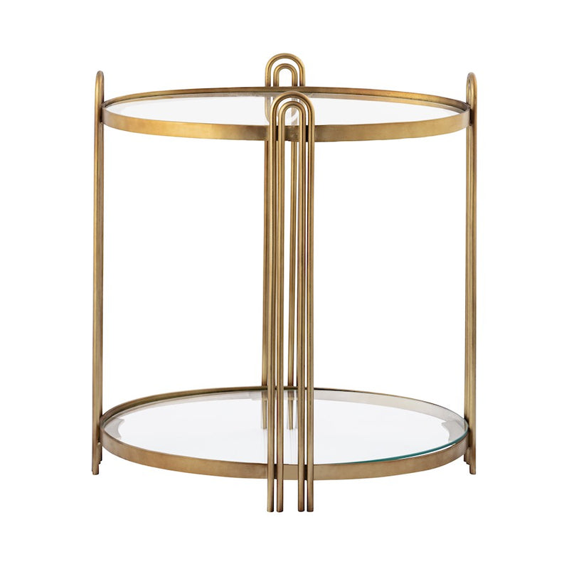 Elk Signature Arch Accent Table, Gold