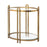 Elk Signature Arch Accent Table, Gold