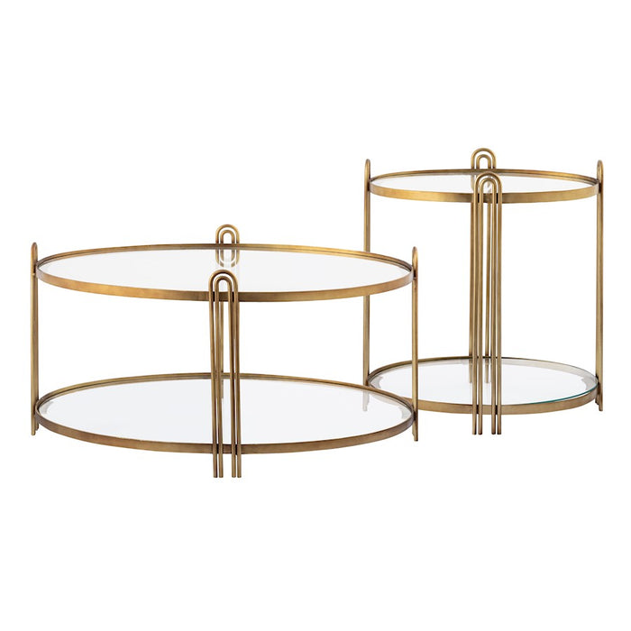 Elk Signature Arch Accent Table, Gold