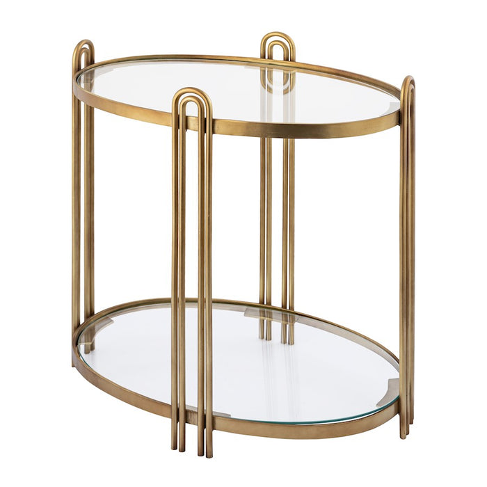 Elk Signature Arch Accent Table, Gold