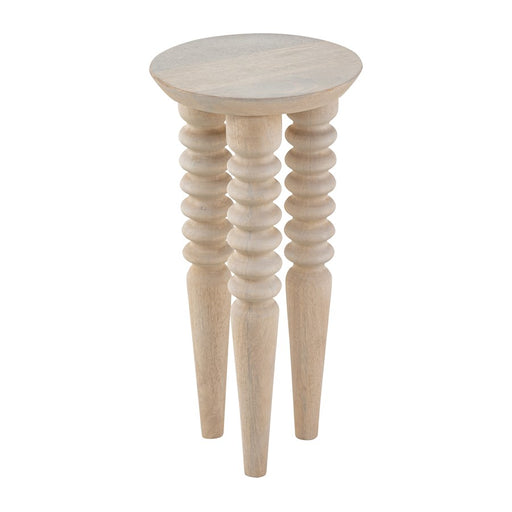 Elk Signature Ginny Accent Table, White