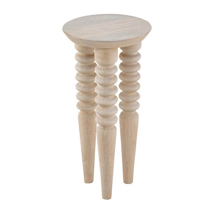 Elk Signature Ginny Accent Table, White