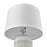 Elk Lighting Palmer 35'' Table Lamp, Set of 2, White/White
