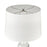 Elk Lighting Abilene 1 Light Table Lamp, Set of 2, White/White