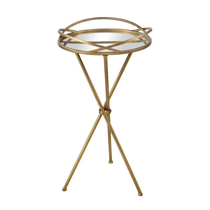 Elk Studio Nasso Accent Table, Brass