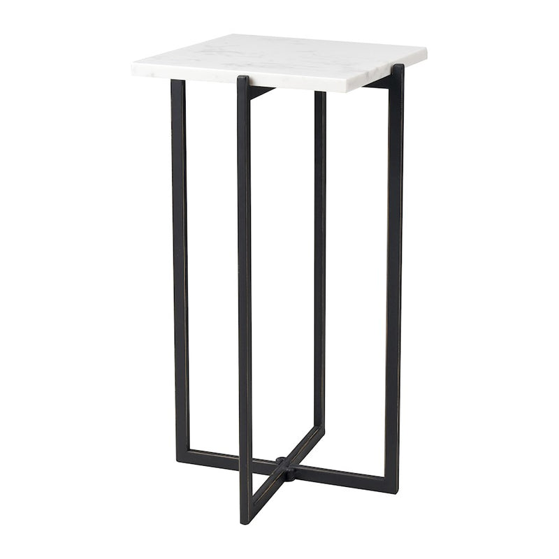 Elk Studio Lanier Accent Table/Square, Black