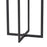 Elk Studio Lanier Accent Table/Square, Black
